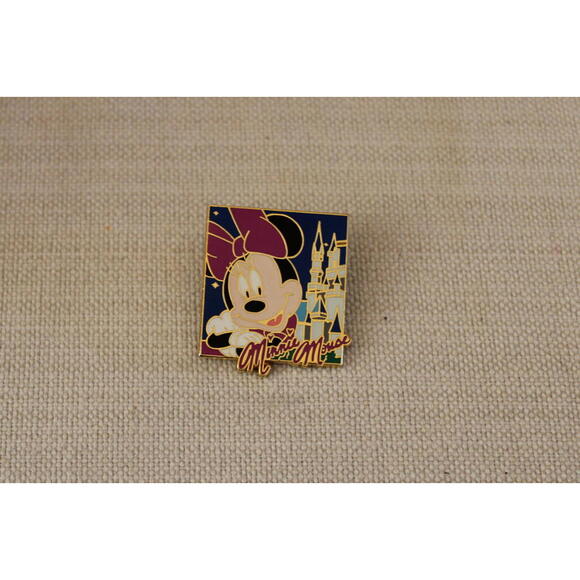 Disney Other - Disney Minnie Mouse Castle Signature Enamel Pin – Part of Booster Set
